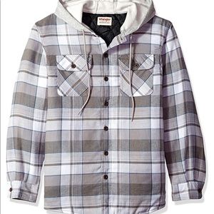 Wrangler Grey Plaid Men’s Jacket